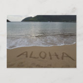 Aloha op het strand briefkaart (Voorkant)