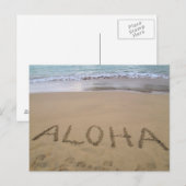 Aloha op het Strand Briefkaart (Voorkant / Achterkant)