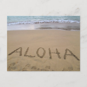 Aloha op het Strand Briefkaart