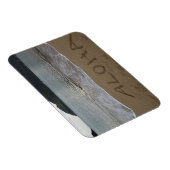 Aloha op het strand in Kauai Magneet (Rechterzijde)