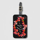 Aloha Orchid Lei Bagagelabels (Voorkant (verticaal))