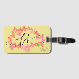 Aloha Orchide Lei Bagage Labels / Bag Labels - Gee