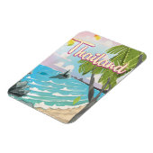 Aloha! Oude poster cartoon Magneet (Linkerzijde)