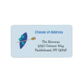 Aloha Paddle Board Etiket (Voorkant)