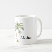 Aloha Palm Boom Koffiemok (Voorkant rechts)