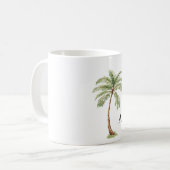 Aloha Palm Boom Koffiemok (Voorkant links)
