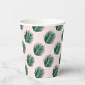 Aloha Palm Leaves Papieren Bekers (Links)