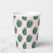 Aloha Palm Leaves Papieren Bekers (Rechts)