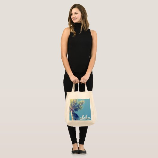 Aloha Palm Tote Bag (Voorkant (model))
