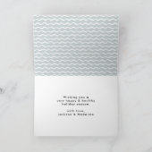 Aloha Palm Tree 2 Photo Feestdagen Kaart (Binnen)