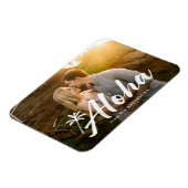 Aloha Palm Tree vakantiefoto Magneet (Linkerzijde)