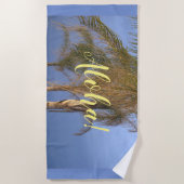 Aloha Palm Trees Strandlaken (Voorkant)