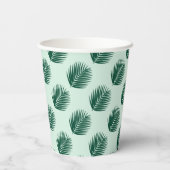 Aloha Palmenbladeren Papieren Bekers (Achterkant)