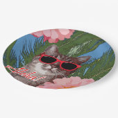 Aloha Paper Borden 9 inch Papieren Bordje (Gekanteld)
