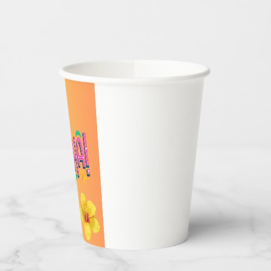 Aloha papieren bekers (Links)