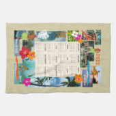 Aloha Paradise Hawaiian Briefkaart 2022 Agenda Theedoek (Horizontaal)