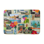 Aloha Paradise Hawaiian  Briefkaart Badmat (Voorkant)