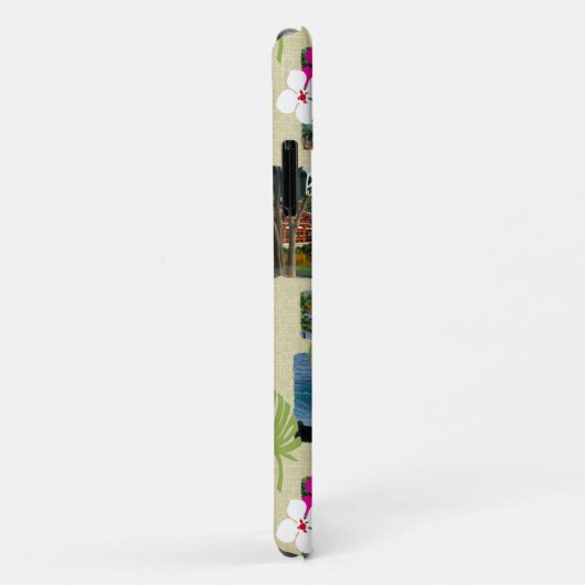 Aloha Paradise Hawaiian  Briefkaart Case-Mate iPhone Case (Achterkant/rechts)