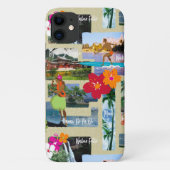 Aloha Paradise Hawaiian  Briefkaart Case-Mate iPhone Case (Achterkant)