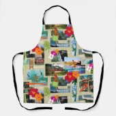 Aloha Paradise Hawaiian  Briefkaart Schort (Voorkant)