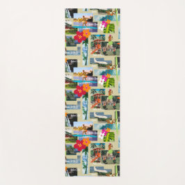 Aloha Paradise Hawaiian Briefkaart Yogamat