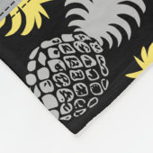 Aloha Patchwork Hawaiian Tropische Prints - Neutra Fleece Deken (Hoek)