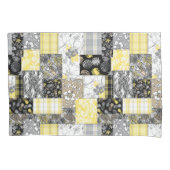 Aloha Patchwork Hawaiian Tropische Prints - Neutra Kussensloop (Voorkant)