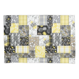 Aloha Patchwork Hawaiian Tropische Prints - Neutra Kussensloop