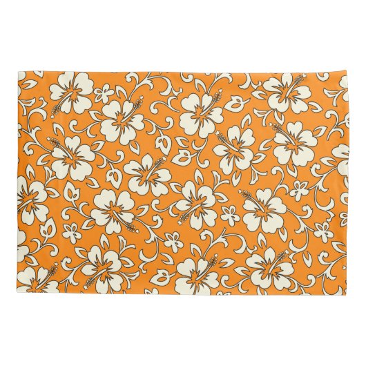 Aloha Patchwork Hawaiian Tropische Prints - Violet Kussensloop (Achterkant)