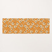 Aloha Patchwork Hawaiian Tropische Prints - Violet Yogamat (Achterkant (horizontaal))