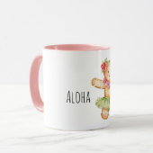 Aloha peperkoekkoekje mok (Voorkant links)