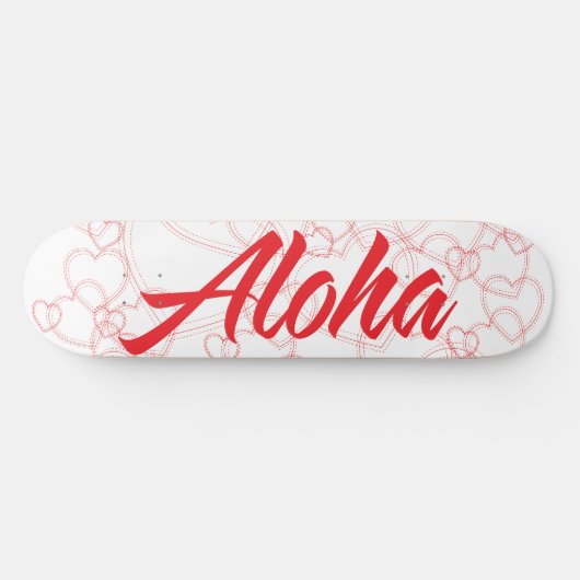 ALOHA PERSOONLIJK SKATEBOARD (Horizontaal)