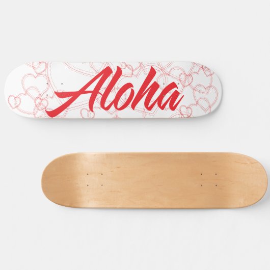 ALOHA PERSOONLIJK SKATEBOARD (Horizontaal)