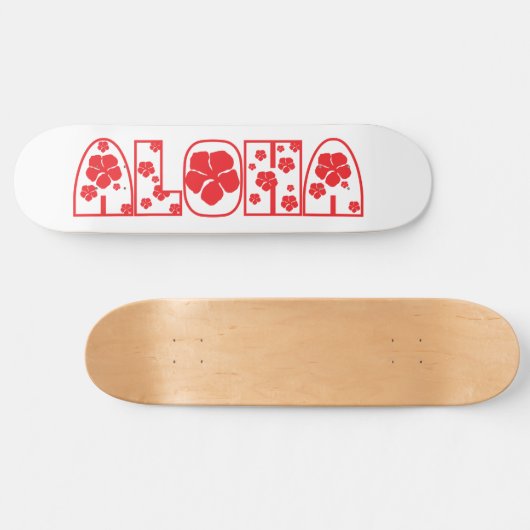 Aloha Persoonlijk Skateboard (Horizontaal)