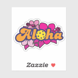 Aloha Pickleball Sticker