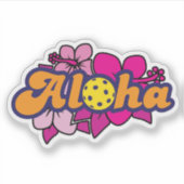 Aloha Pickleball Sticker (Voorkant)