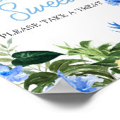 Aloha Pineapple Baby Shower Babies are Sweet Sign Poster (Hoek)