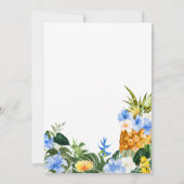 Aloha Pineapple Baby Shower Kaart (Achterkant)