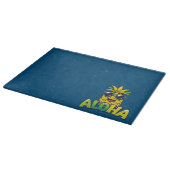 Aloha Pineapple Collectie Blauwgroen snijplank (Hoek)