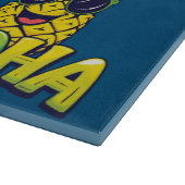 Aloha Pineapple Collectie Blauwgroen snijplank (Hoek)