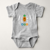 Aloha Pineapple Design - Baby Jersey Bodysuit (Voorkant)