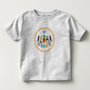 Aloha Pineapple Design - Toddler Fine Jersey T-Shi Kinder Shirts