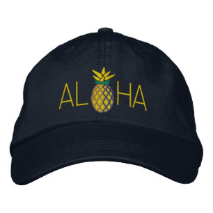 Aloha Pineapple Embroidery Graphic on Pet