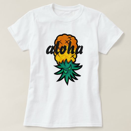 Aloha Pineapple T-shirt (Design voorkant)