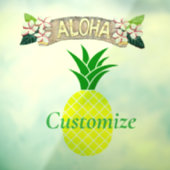 Aloha Pineapple Thunder_Cove Raamsticker (Vel 3)