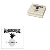 Aloha Pineapple Thunder_Cove Rubberstempel (Gestempeld)