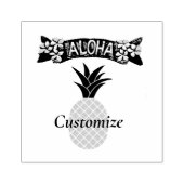 Aloha Pineapple Thunder_Cove Rubberstempel (Afrduk)