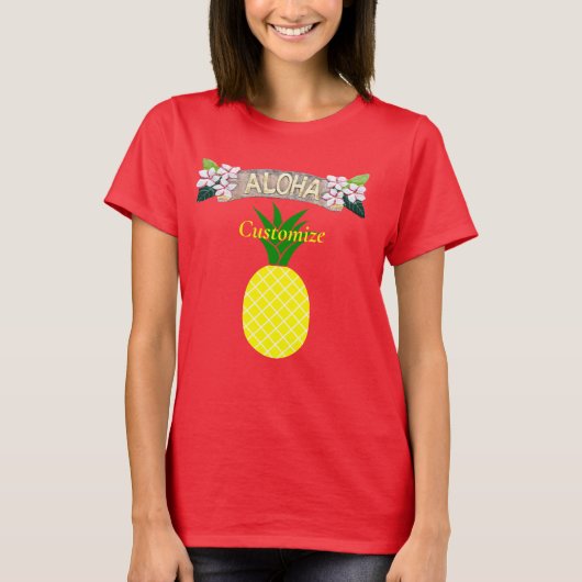 Aloha Pineapple Thunder_Cove T-shirt (Voorkant)