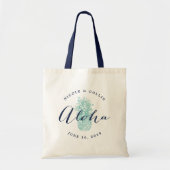 Aloha Pineapple | Welkomsttas voor bruiloft Tote Bag (Voorkant)