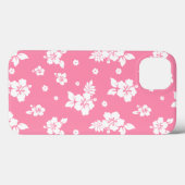 Aloha Pink Classic Hawaiian Seamless Pattern Case-Mate iPhone Case (Achterkant (horizontaal))